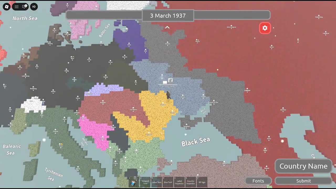 What happened during World War II in Roblox