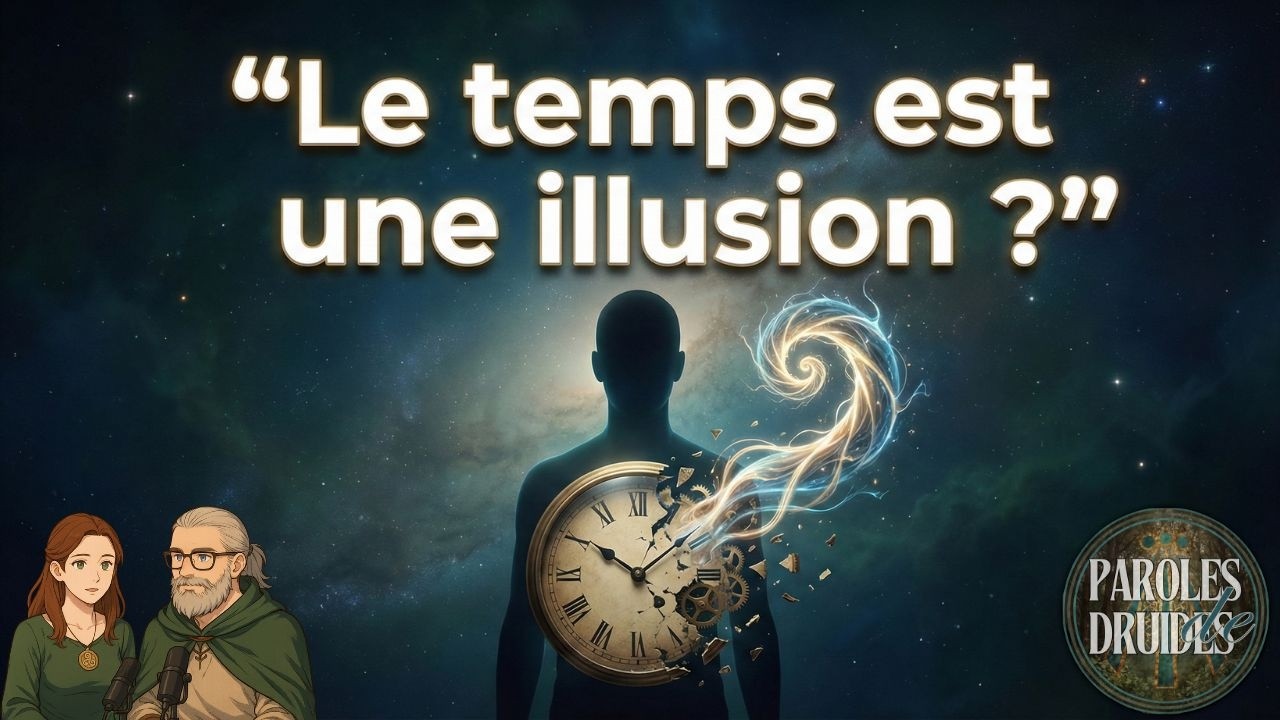 Le temps n’existe pas comme tu le crois: science, druidisme et illusion du présent