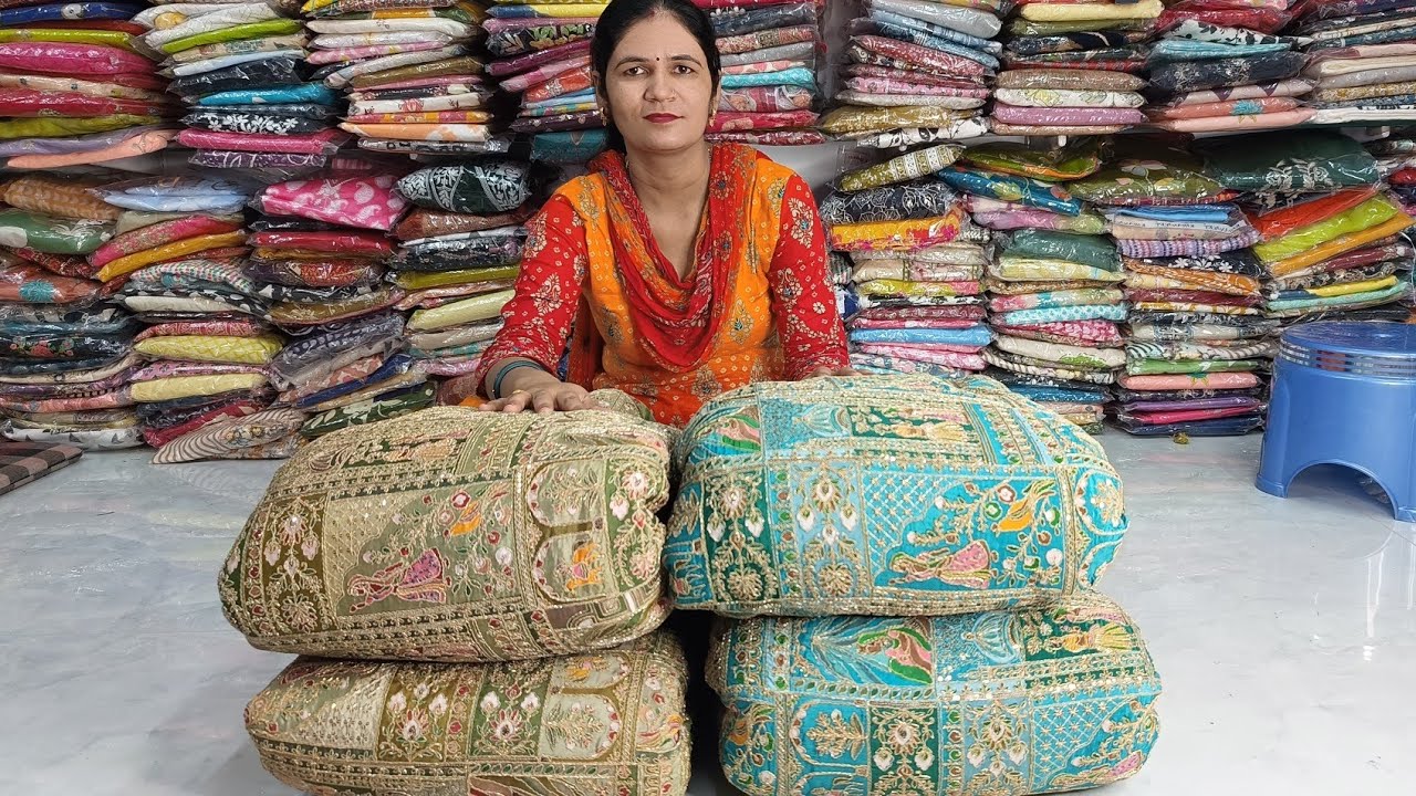 करवा चौथ स्पेशल हैवी फैब्रिक ऑर्डर नंबर -9306367674