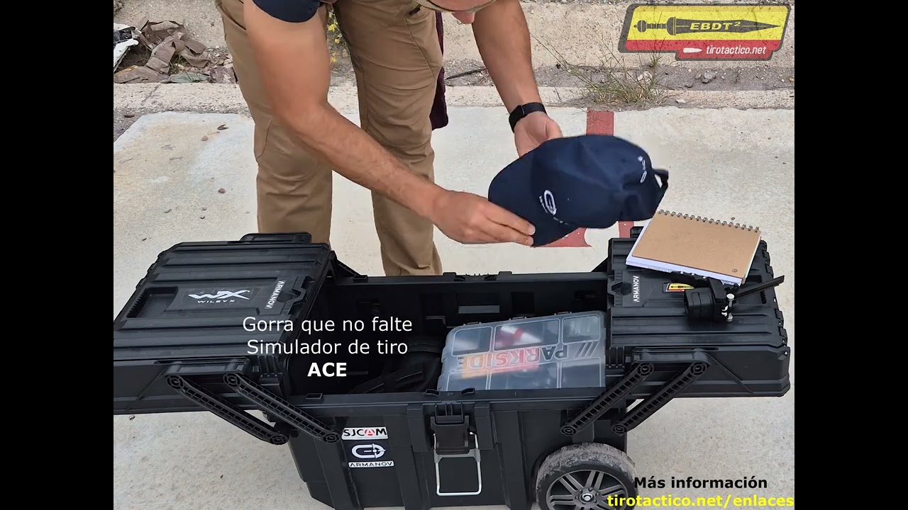 Maleta-carro para el campo de tiro: funcionalidad, calidad y precio.
