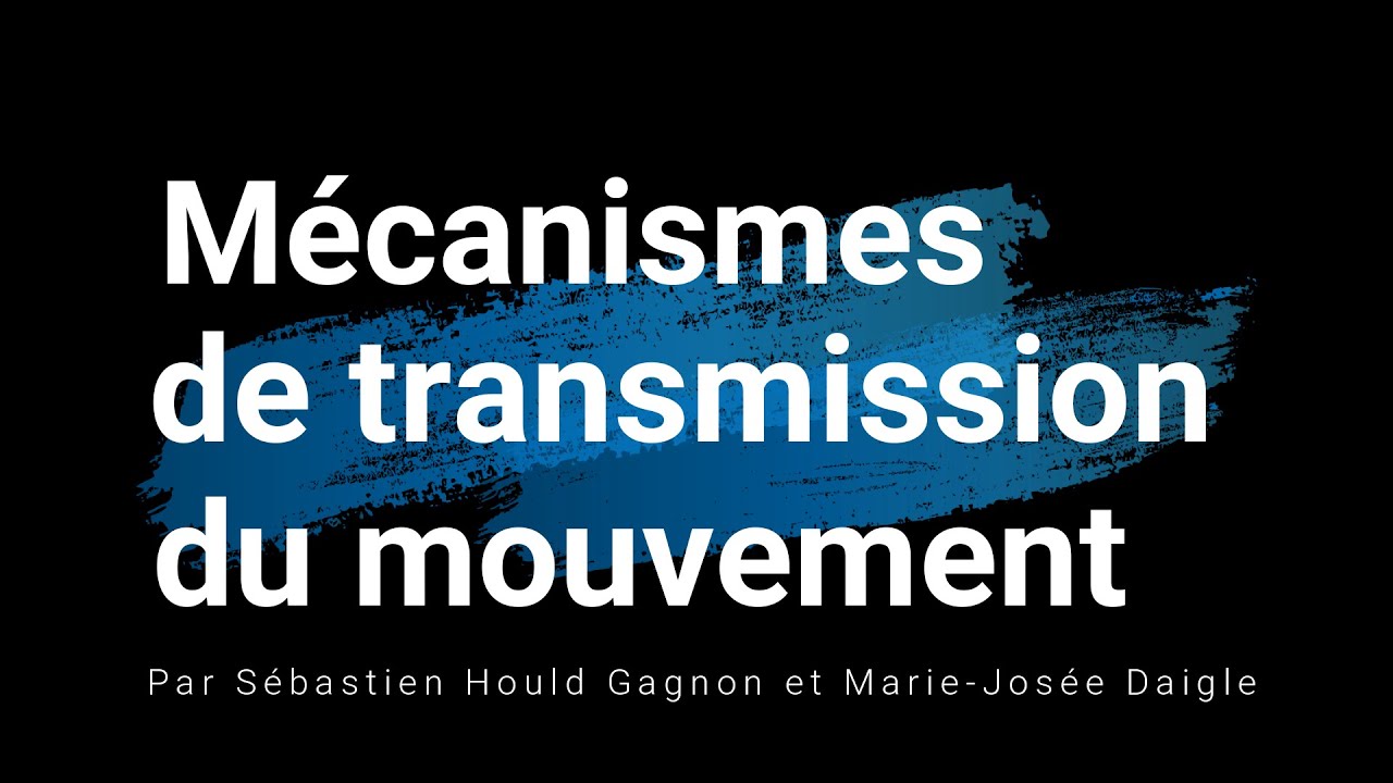 Transmission du mouvement