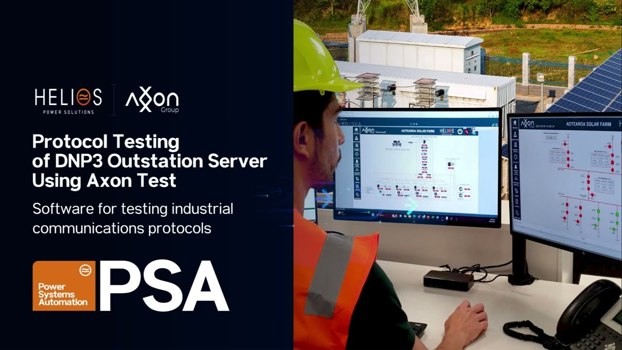 Protocol Testing DNP3 Outstation Server with Axon Test Software