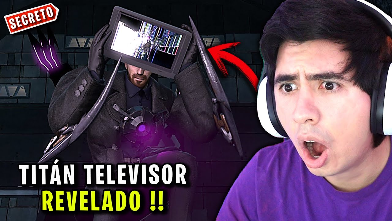 LA VERDADERA IDENTIDAD del TITÁN TELEVISOR *REVELADA* 😱