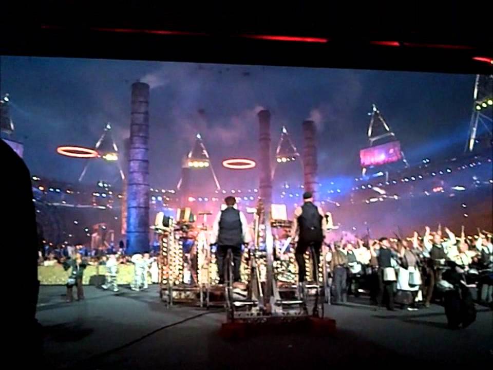 London 2012 Opening Ceremony: Behind The Scenes - Backstage Footage - Lighting Control Room Footage