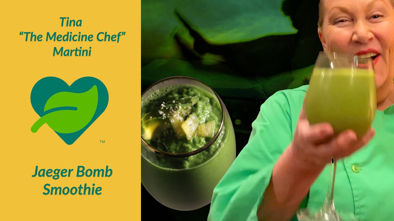 Delicious Medicine | Jaeger Bang Breakfast Smoothie Recipe | Tina Martini The Medicine Chef