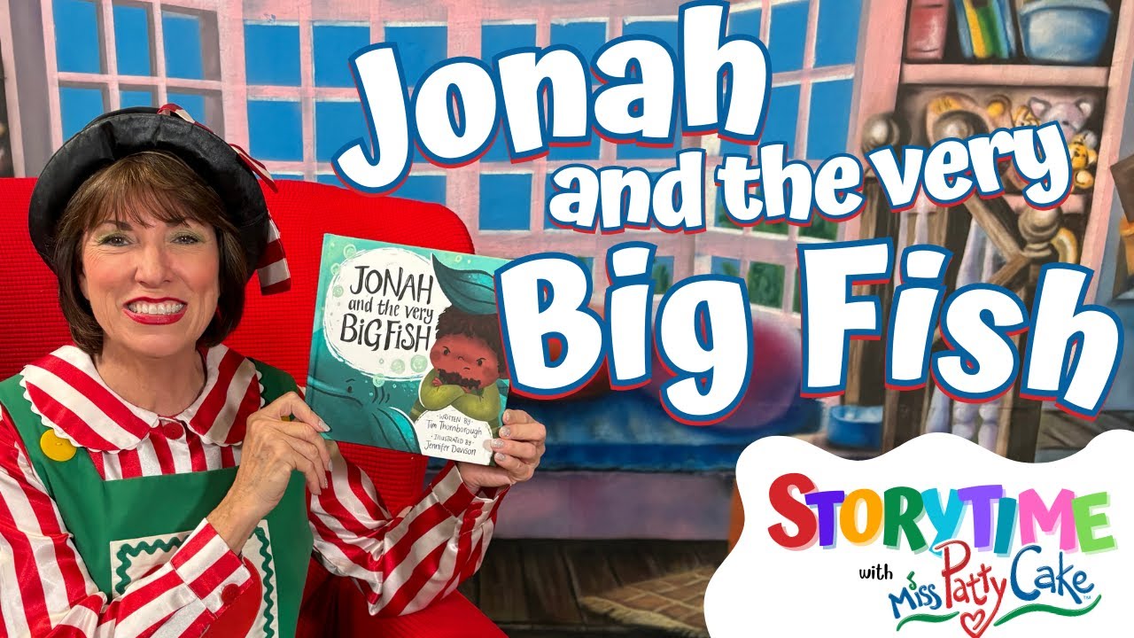 Jonah and the very Big Fish | Storytime with Miss PattyCake | Bible Story Read Aloud for Kids