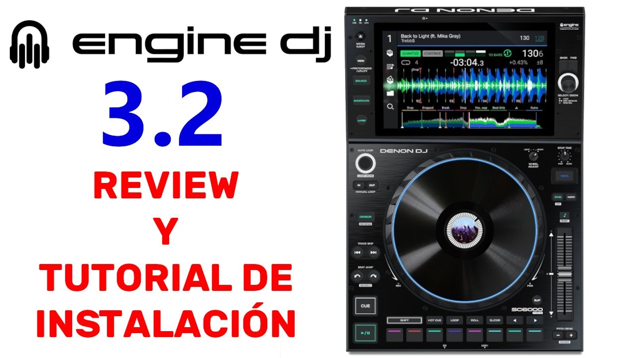 Actualización Denon SC6000: Engine DJ 3.2 (Tutorial de instalación)
