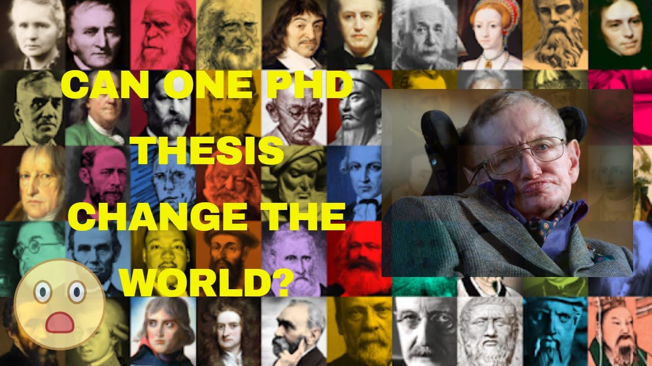 Top 7 PhD theses that changed the world