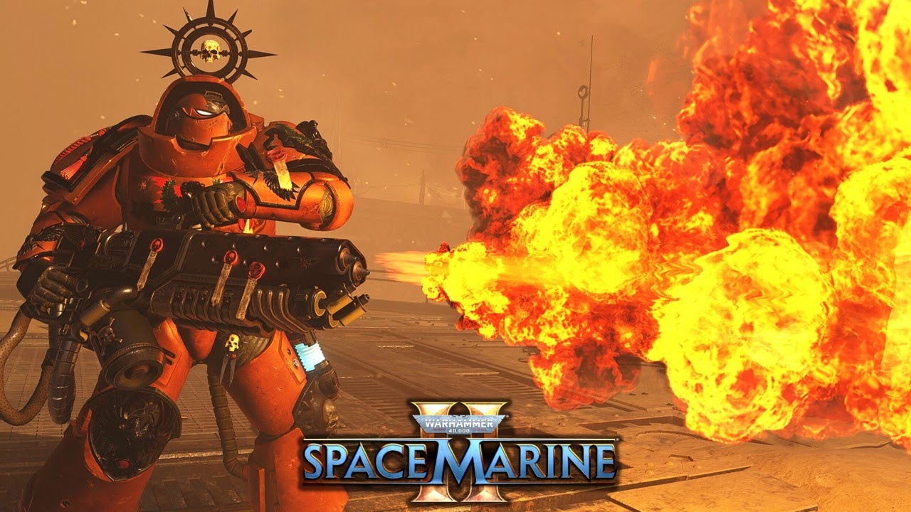 The PYRECANNON FLAMER is Actually Super Good - Pyrecannon Overview and Flamer Build - Space Marine 2