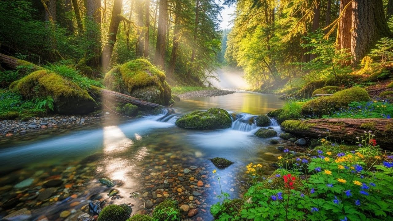 River Forest Soundscape 🌿🌊 Peaceful Nature Ambience for Deep Rest #2029