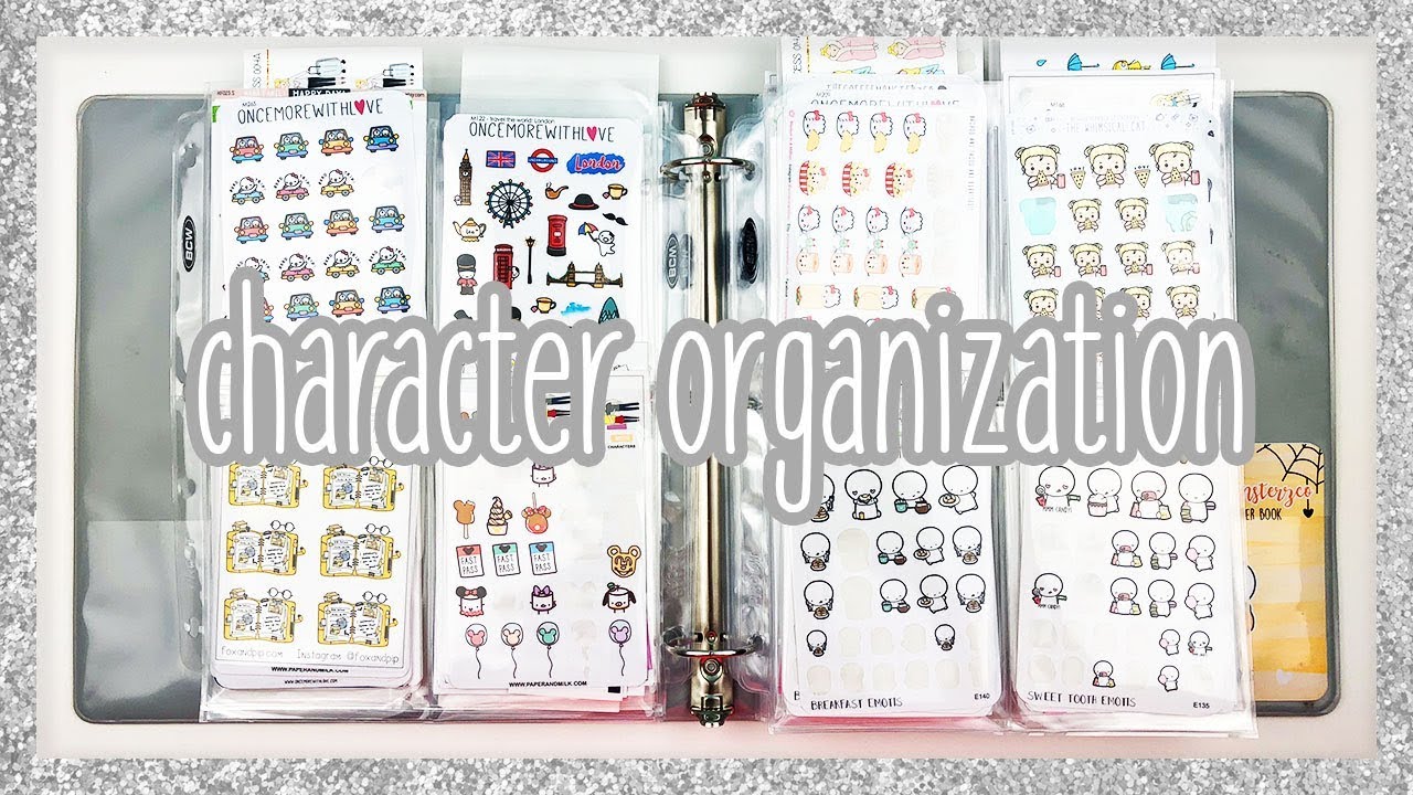 Organization ♡ Character Stickers