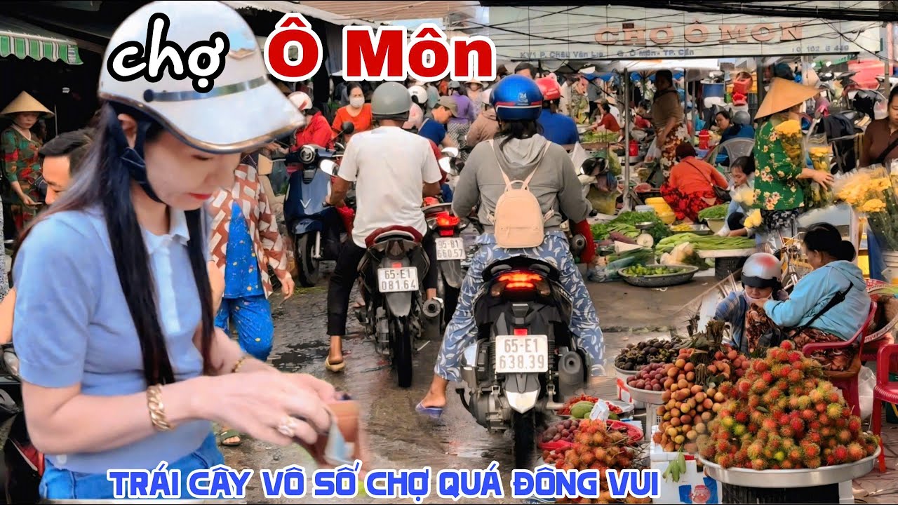 Hàng Hà Xa Số XE TRÁI CÂY ĐỔ BỘ CHỢ Ô MÔN CẦN THƠ Mùa Lũ CÁ TÔM VÔ SỐ BÁN ĐÔNG VUI KPVL