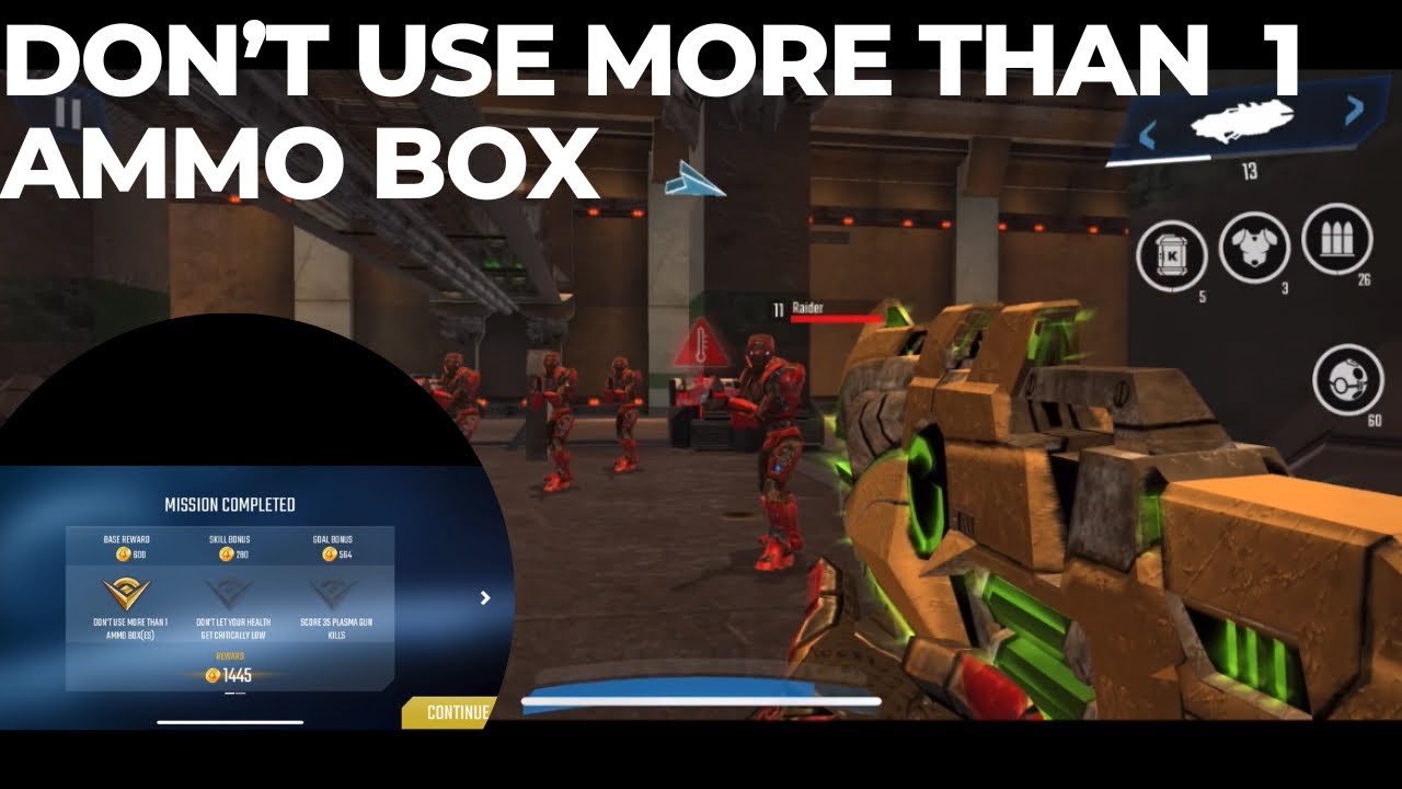 N.O.V.A. Legacy | Don&rsquo;t Use More Than 1 Ammo Box | Bronze Medal In Mission 14 | Gameplay