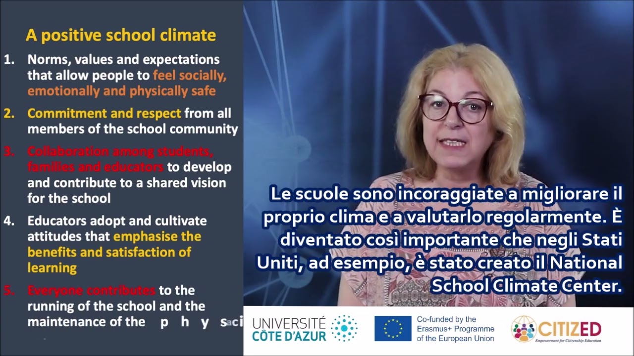 ERASMUS+ project CITIZED - School climate