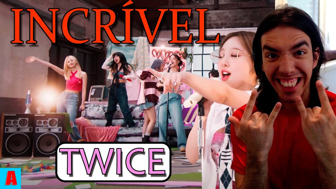 TWICE Queen of Hearts live clip React