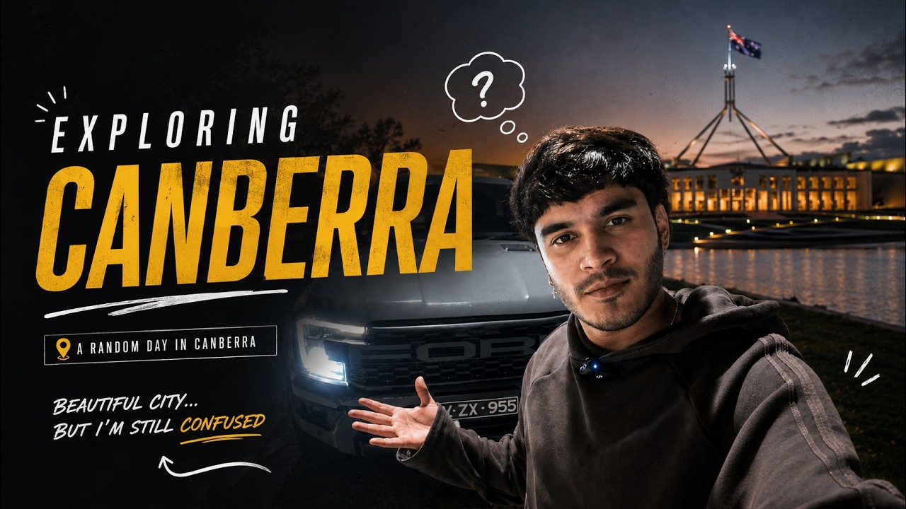 I Went to Canberra With No Plan&hellip; 🇦🇺