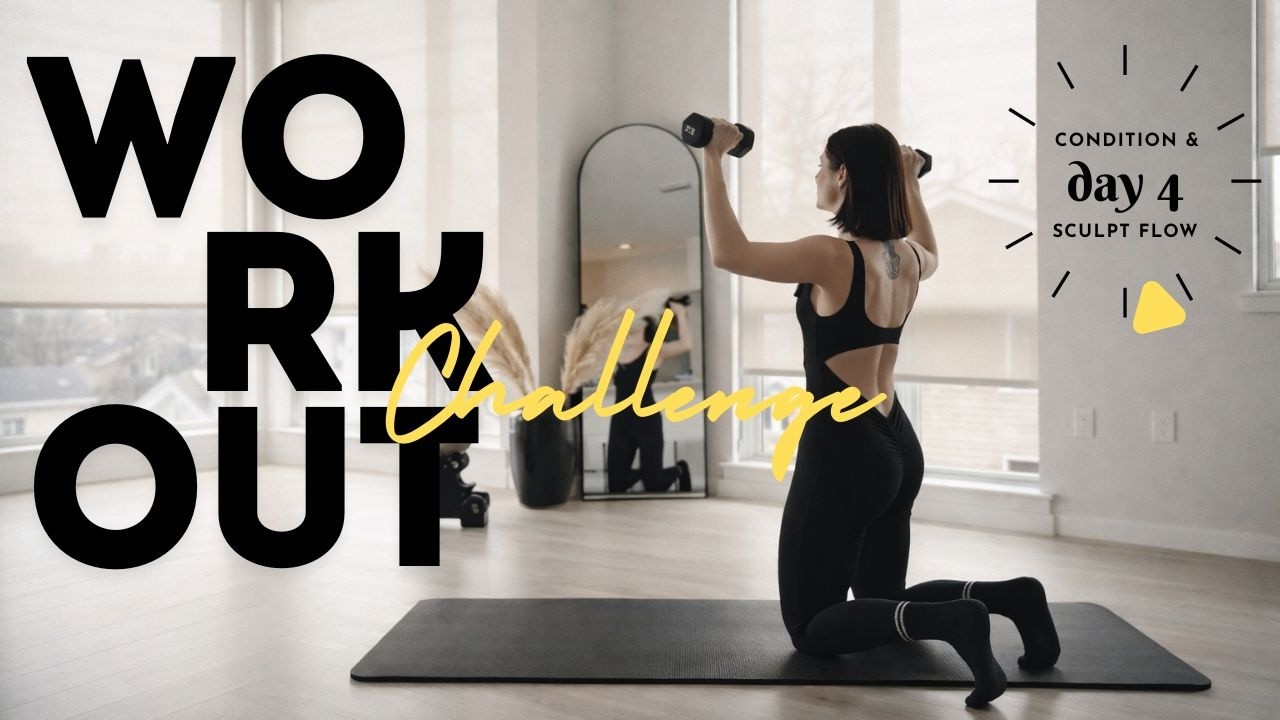 DAY 4 – 5 Day Refined Sculpt Flow | Contemp. Pilates | 25 Minutes | by Maria Castellanos