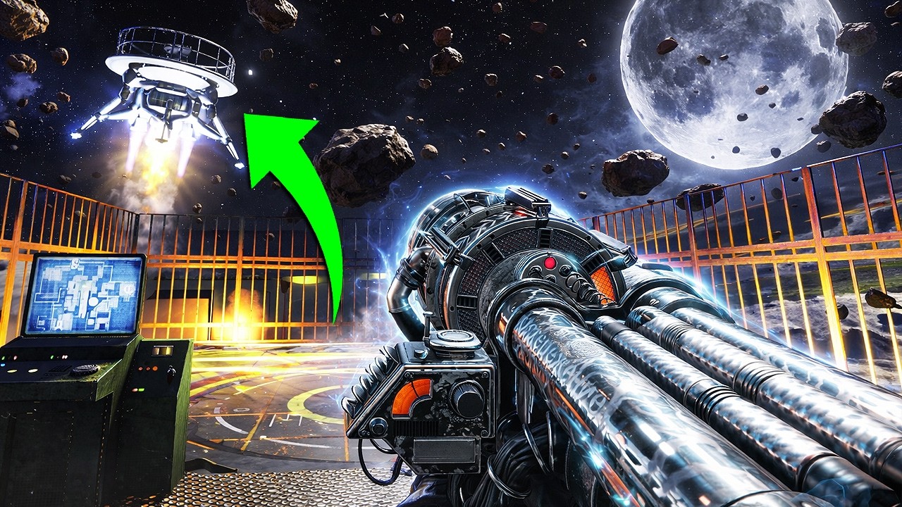 NEW BO3 CUSTOM ZOMBIES MAP RE-IMAGINED ASCENSION & MOON TOGETHER! (This Is Wild)