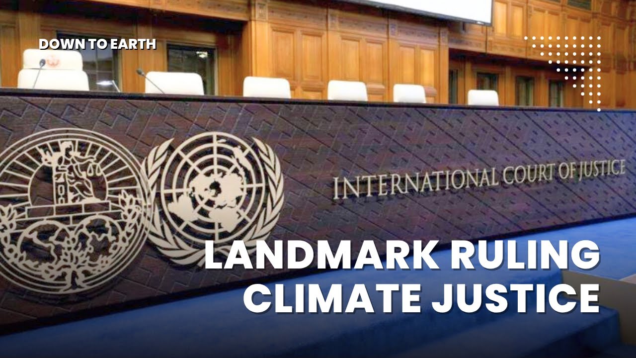 Can ICJ's landmark ruling save Small Island Developing States (SIDS) from climate catastrophe?