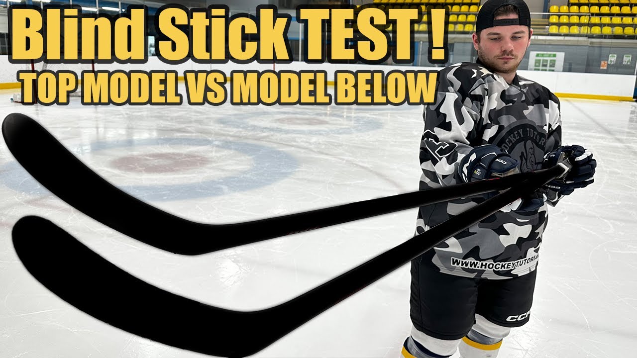 Blind Stick Test ! Pro Spec vs Model below - CCM Jetspeed FT6 Pro vs FT6 hockey stick review