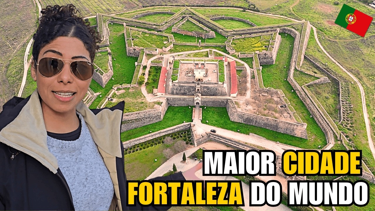 A FORTALEZA mais SURREAL que você vai CONHECER na vida! - Elvas