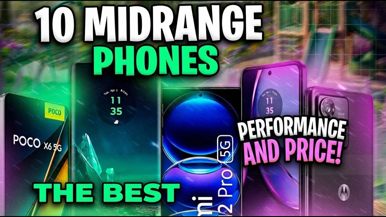 TOP 10 BEST MIDRANGE PHONES IN 2026 (Check Out the Best Midrange Phone)
