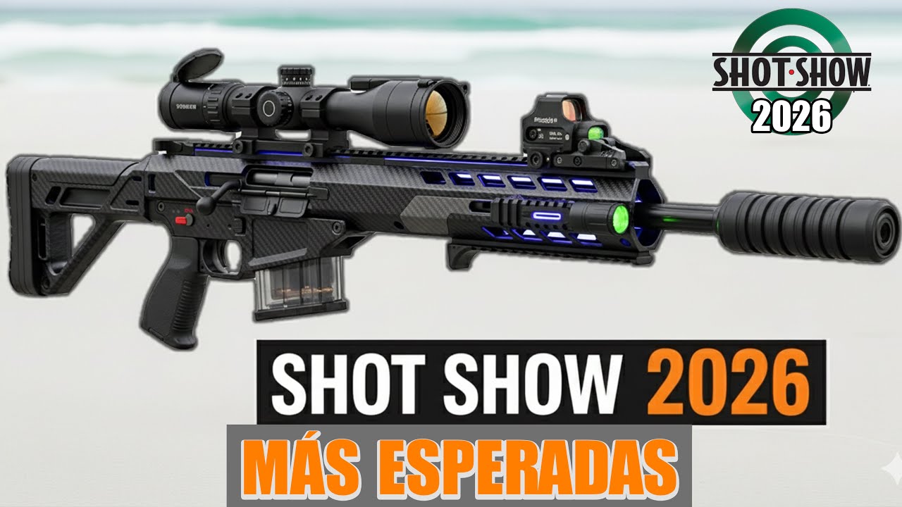 ¡TIENES QUE VER ESTO! Las 15 Armas del Futuro (SHOT SHOW 2026)