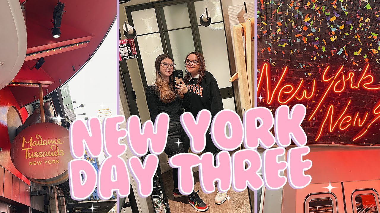 NEW YORK VLOGS 2023 🇺🇸 | DAY THREE | Madame Tussauds, Hard Rock Cafe & Central Park Zoo