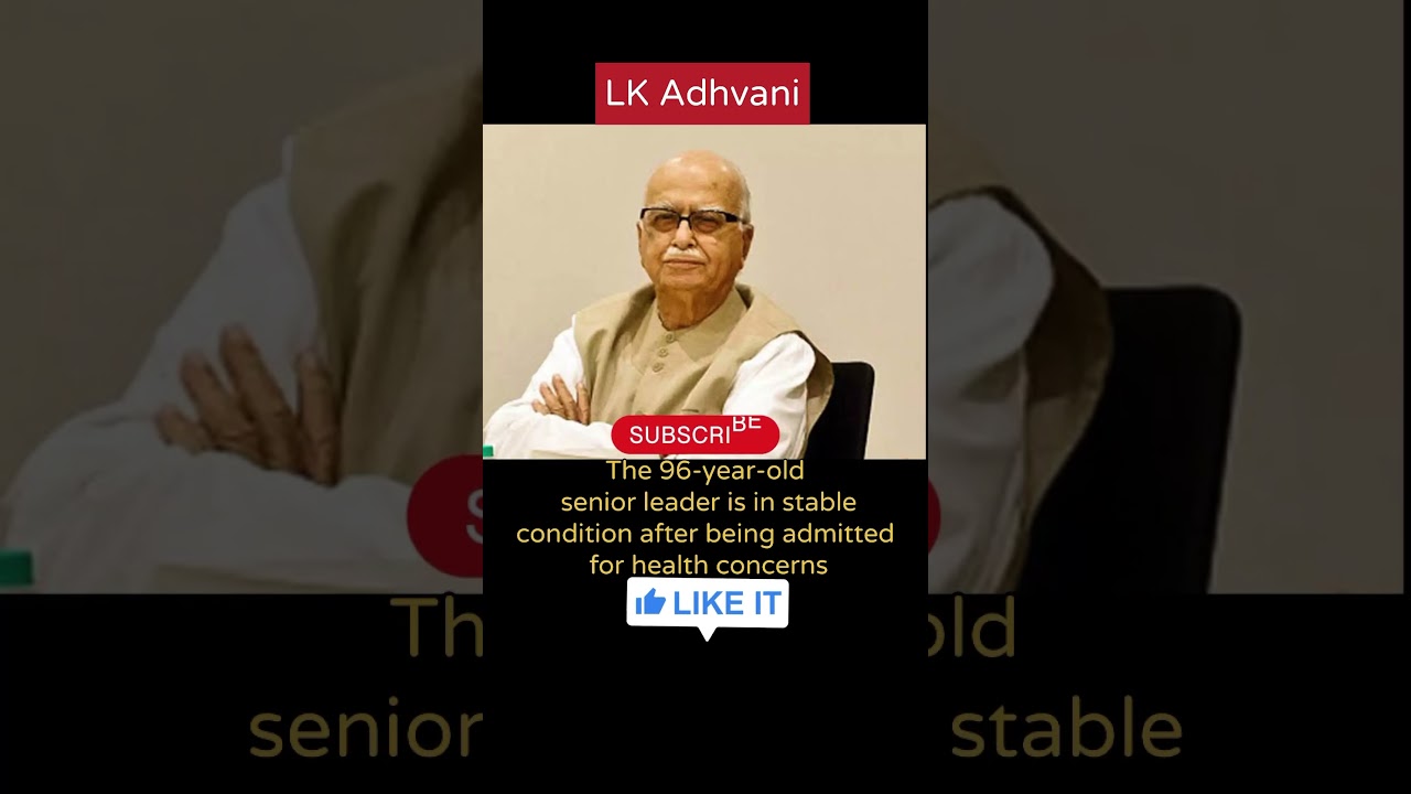 #advani #lkadvani #admitted #hospital #former #bjp #healthconcerns #shorts #dailyupdates