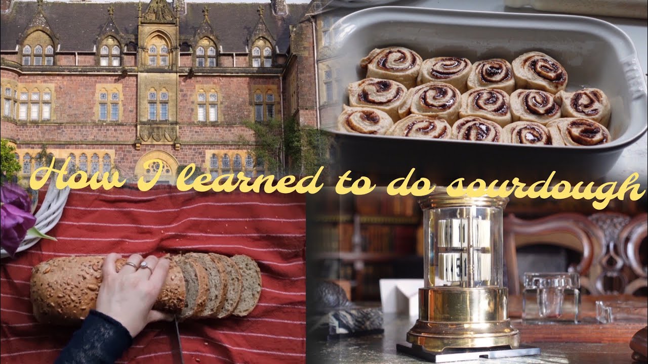 My sourdough journey & Knightshayes Court