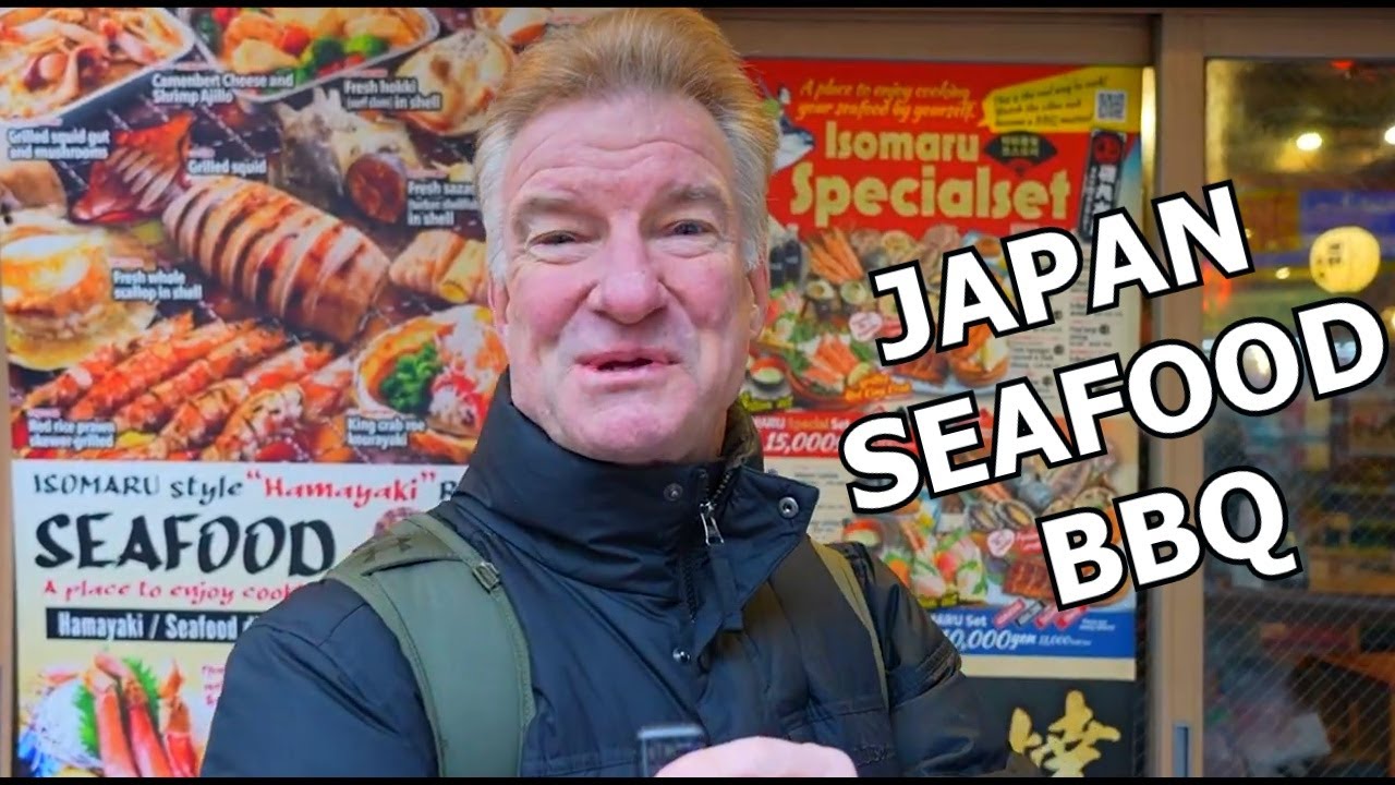 24 Hour Cheap Seafood Izakaya BBQ at your Table in Tokyo ~ Eric Meal Time #1057