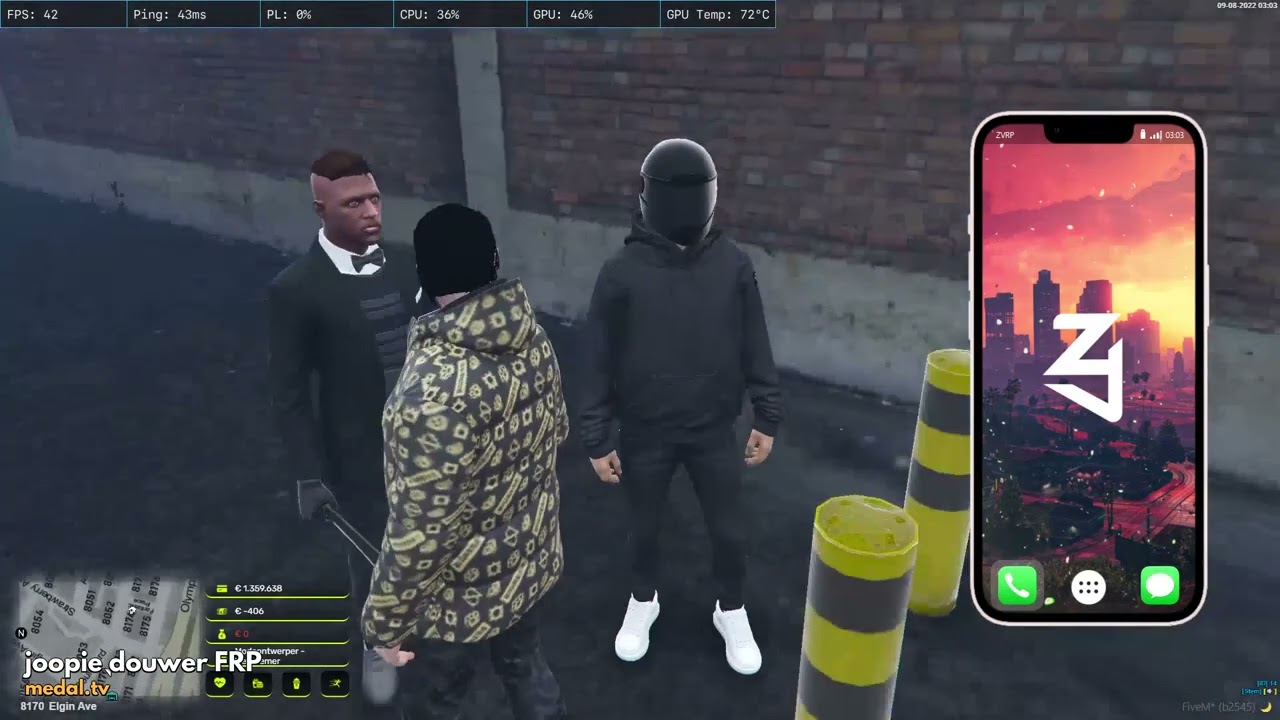 Man wilt mij van 10k rippen raakt zijn machete kwijt | #fivem #gtaroleplay #zuiderveen #futurerp