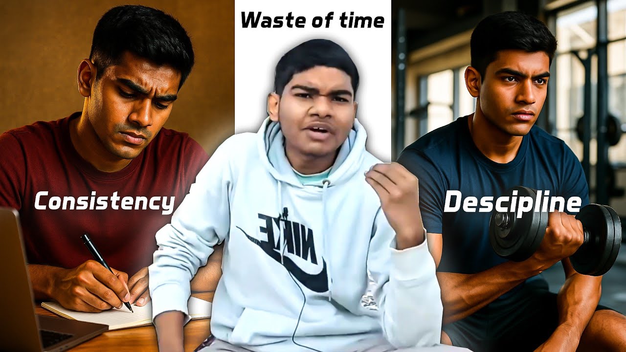 Descipline and consistency are waste of time @chadtag 
