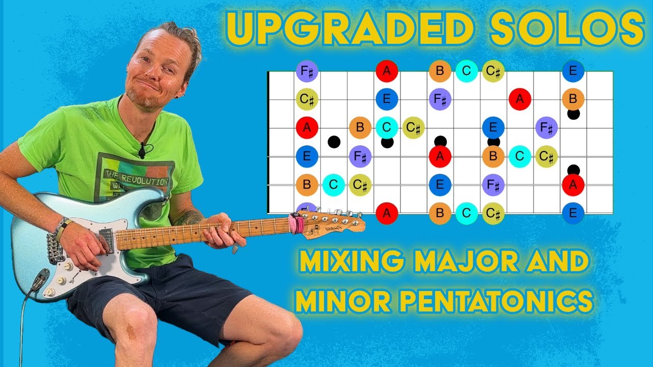 MASTER BLUES IMPROVISATION (Part 1) - Mixing Major & Minor Pentatonics