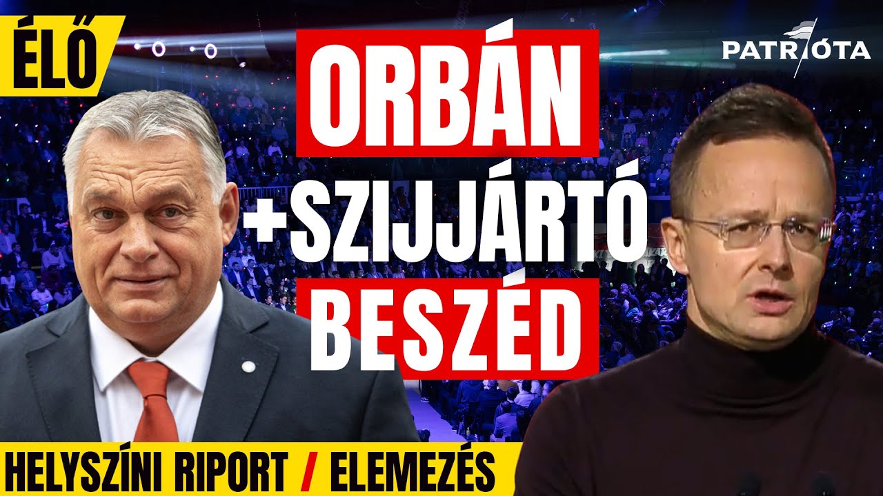 ÉLŐ: Brüsszel háborúzna! Orbán válaszol! + Patrióta elemzés