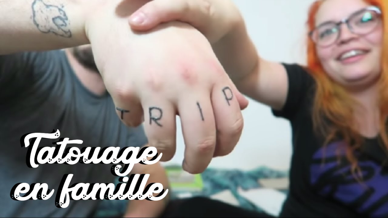 Je tatoue mon frère et il me tatoue ! Tatouages éphémères Inka Paris