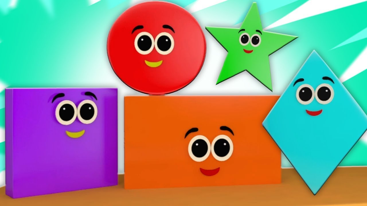 formes chanson | apprendre formes en français | chansons de bébé | Shape Song | Preschool Française