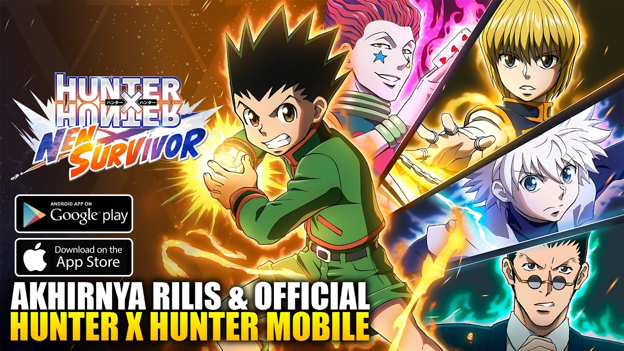 Наконец-то вышла новая мобильная версия HUNTER X HUNTER! - HUNTER×HUNTER NEN×SURVIVOR (Android/iOS)