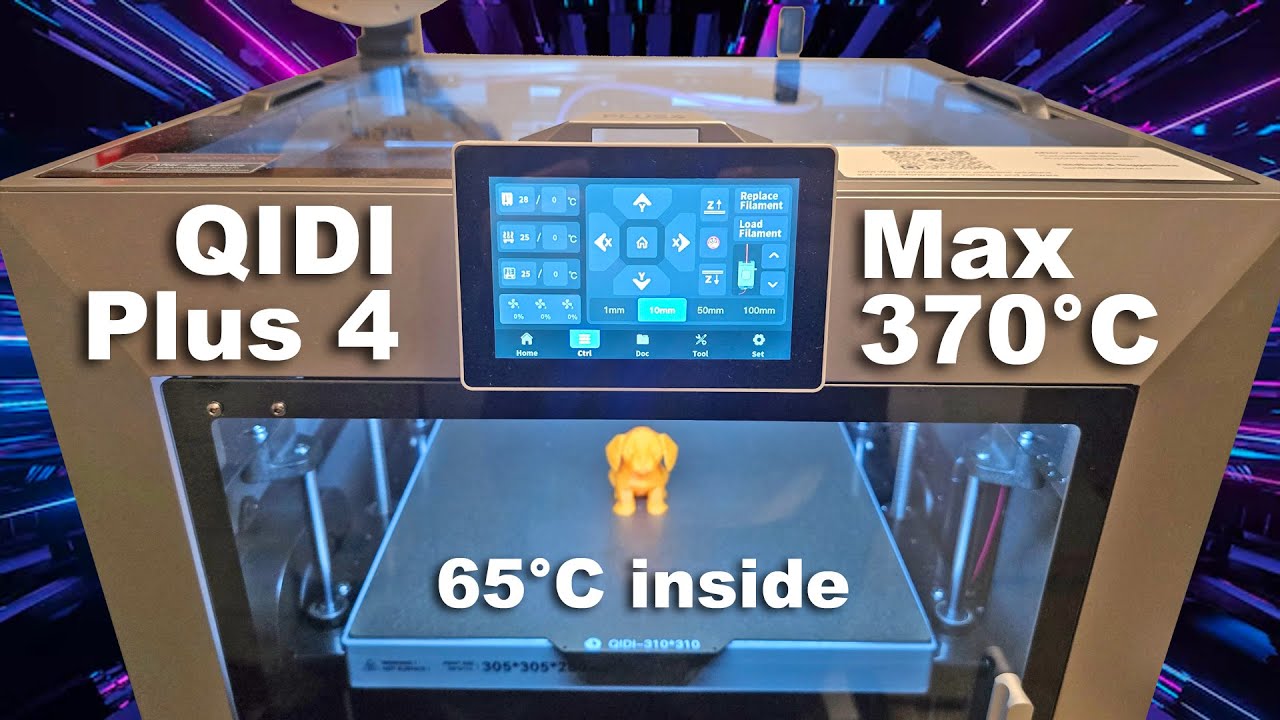 Qidi Plus4 Review – A Powerful 3D Printer for Technical Filaments