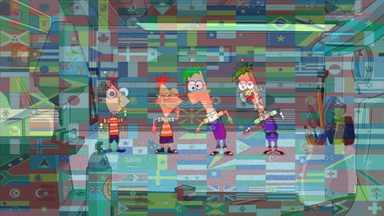 Phinedroids and Ferbots Multilanguage Premiere