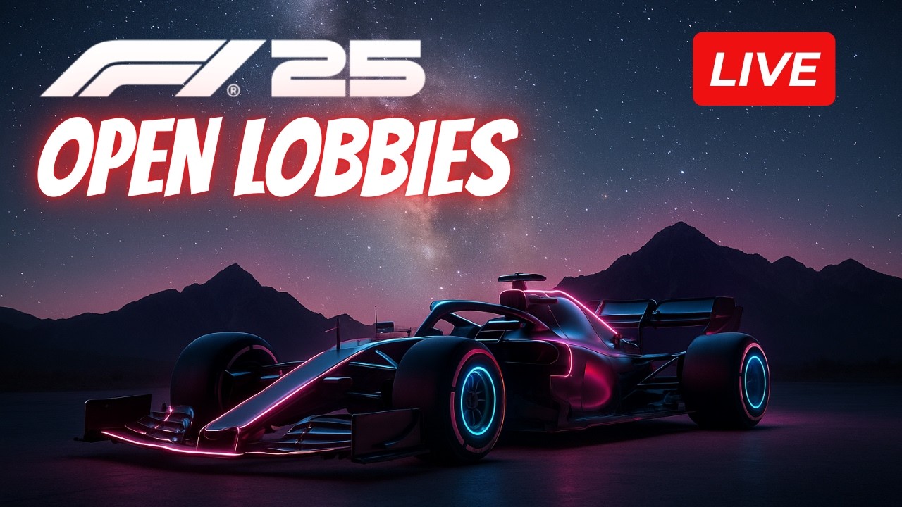 F1 25 OPEN LOBBIES | ВЕРТИКАЛЬНЫЙ LIVE STREAM | 🏁 #F1 #F125