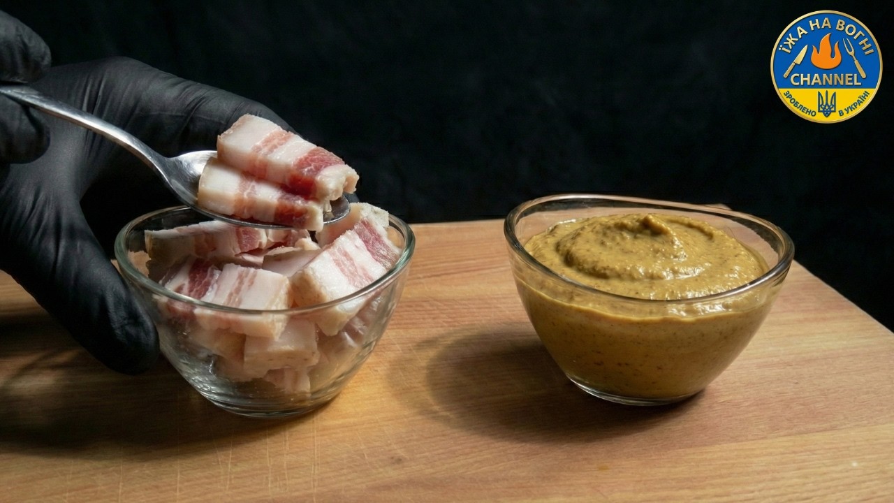 БЕРУ САЛО и ГОРЧИЦУ — и ДЕЛАЮ ШЕДЕВР!🔥 2 ингредиента — и ВКУС НЕЗАБЫВАЕМЫЙ!
