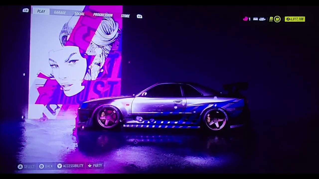 Nissan Gtr r34 cop chase and chaos race (need for speed heat
