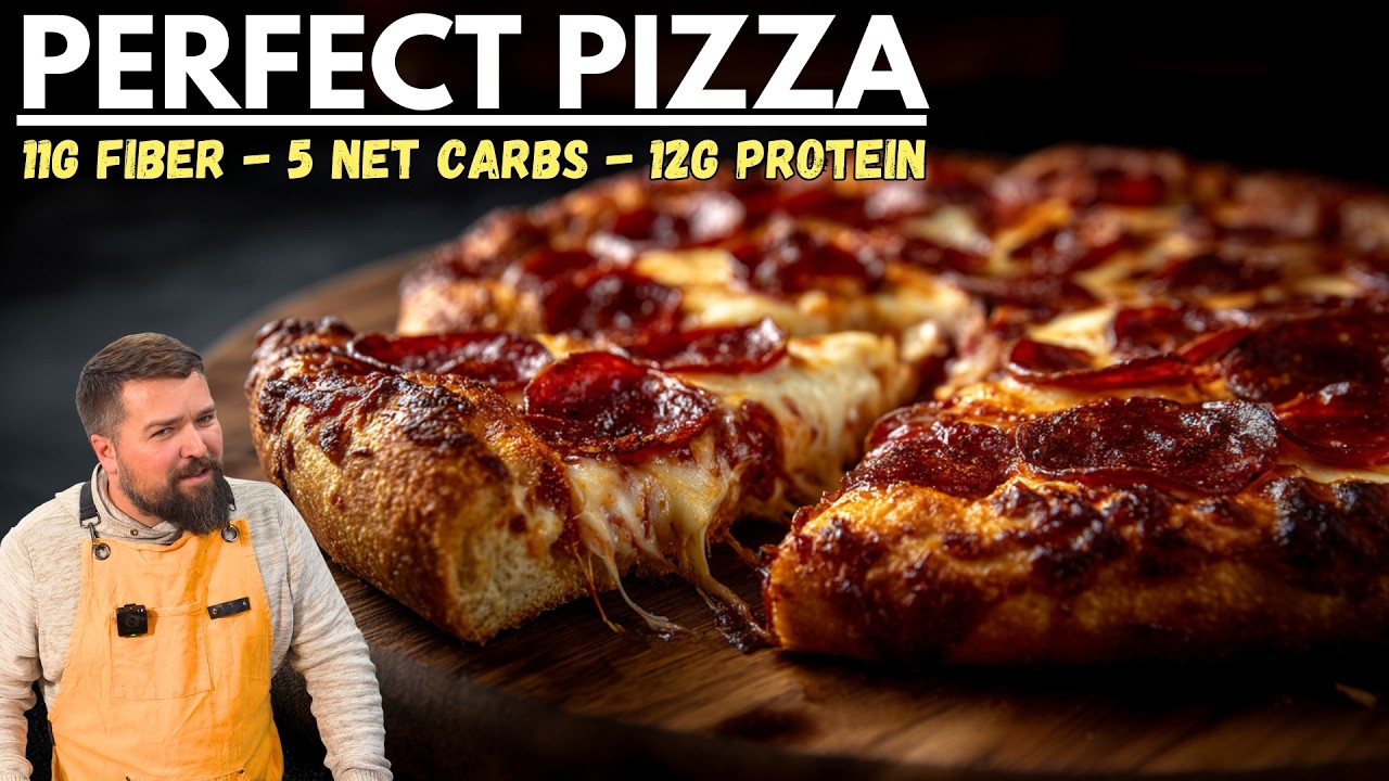 I Engineered the Perfect Keto Pizza Crust