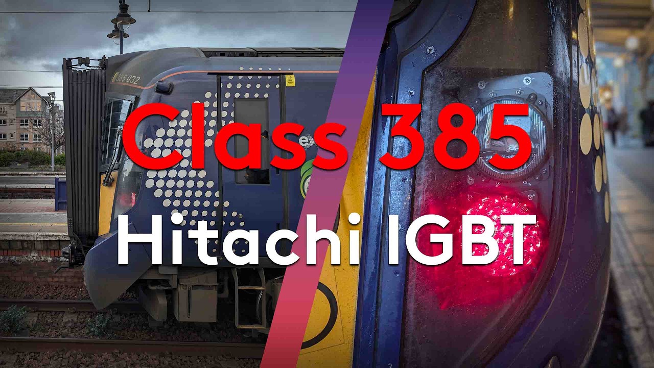 Sounds of a Class 385 (epic Hitachi VF)