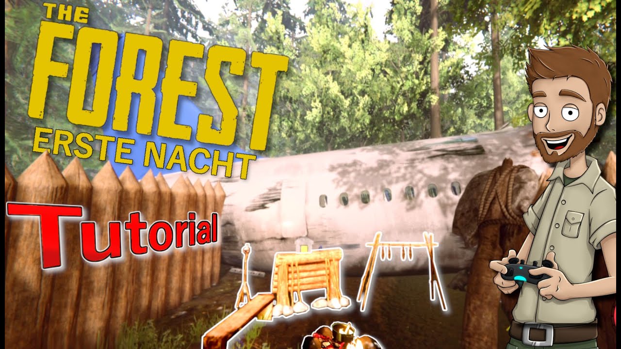 The Forest Tutorial: Erste Nacht | Verteidigungs-Base bauen | Anfänger Guide Deutsch | 2021