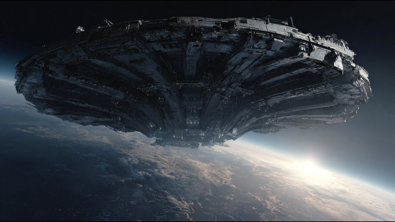 Deep Focus Study Environment | Alien Motherships | Focus, Study & Calm | (1 Hour)