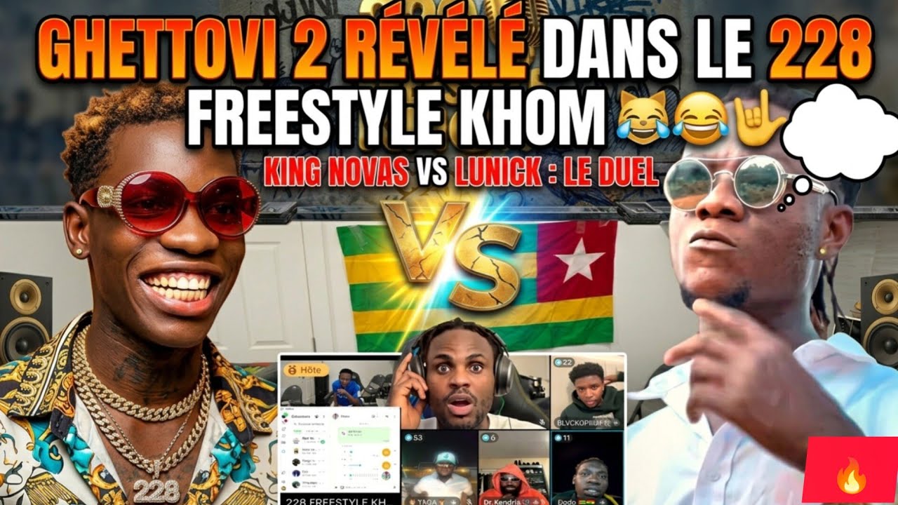 🚨🔥😹 228 Freestyle Khom révèle GHETTOVI 2 : King Novas 🔥💯