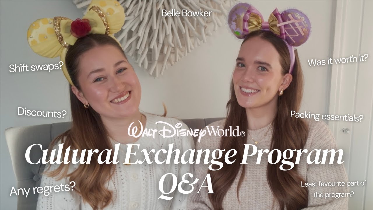Answering your questions about the Cultural Exchange Program🐭✨🎠| CEP Q&A!!!