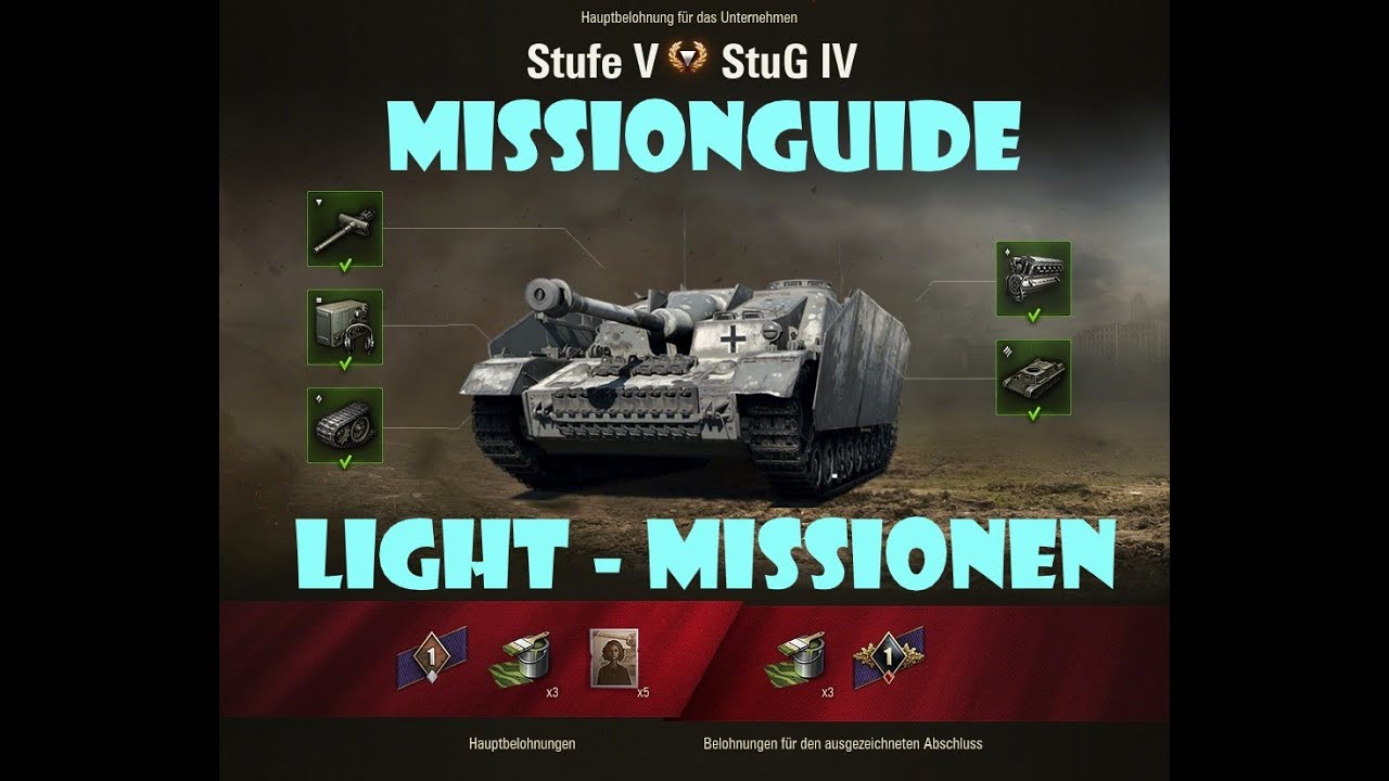 STUG IV Missionguide Lights